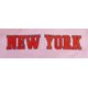 thumbnail image 5 of Sudadera con capucha para hombre Pro Standard NBA Knicks rosa de chenille con cremallera, 5 of 7