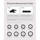 thumbnail image 3 of Monitor de sueño y actividad Smart Ring RENPHO Lynx Silver 13, 3 of 9
