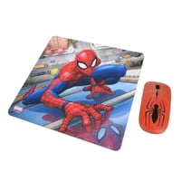 Disney - Kit Gamer Spiderman Accesorios Computacion Azul / Rojo