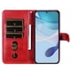 thumbnail image 5 of Funda tipo cartera para Samsung Galaxy S26 Plus con bolsillo con cremallera y ranuras para tarjetas – Función de soporte Rojo, 5 of 5