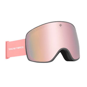 Snow Force - Antiparras Magnéticas Ski & Snowboard North Pole / Rosa - Gris - Rosa