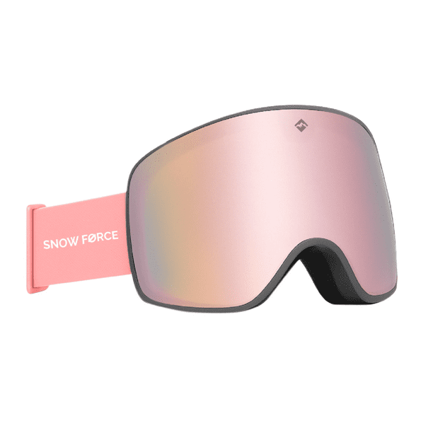 Antiparras Magnéticas Ski & Snowboard North Pole / Rosa - Gris - Rosa
