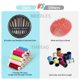 thumbnail image 4 of Kit de costura Marcoon con aguja e hilo con tijeras y más, 4 of 8