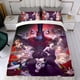 thumbnail image 4 of Persona 5 Royal Conjunto de sábanas temático, trío de piezas, cómodo y amigable con la piel, diseño único, regalo de decoración para el hogar para familiares, amigos y fans,135cm *200cm, 4 of 6