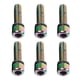 thumbnail image 5 of 6x Tornillo De Vástago De Bicicleta Anti-óxido M5x18mm Tornillos De Ciclo De Perno Hardware Rainbow, 5 of 5