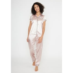 Pijama Mujer Satin Kayser 70.1120-Ros