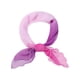 thumbnail image 1 of INSPIRE CHIC Bufanda Pequeña Cuadrada de Chifón con Degradado de Color para Mujeres, Bufandas Coloridas Ligeras y Suaves con Volantes, Pañuelo de Cuello 23.6x23.6" Púrpura Rosa, 1 of 6