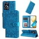 thumbnail image 4 of Funda tipo cartera FOXDOCK para Honor 90 GT , diseño girasol en relieve, cuero PU, cierre magnético, soporte y tarjetero, 4 of 5