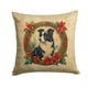 thumbnail image 1 of Cojín Caroline's Treasures Border Collie Christmas, 1 of 5