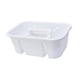 thumbnail image 3 of Cesta para artículos diversos de limpieza, colección de herramientas, uso práctico, oficina, uso doméstico, multifunción, resistente a caídas, caja de Blanco, 3 of 5