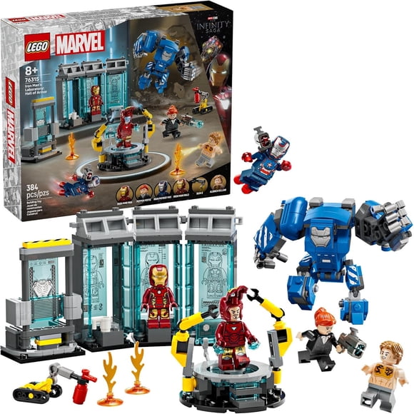 LEGO Marvel Laboratorio Iron Man Hall of Armor 76315
