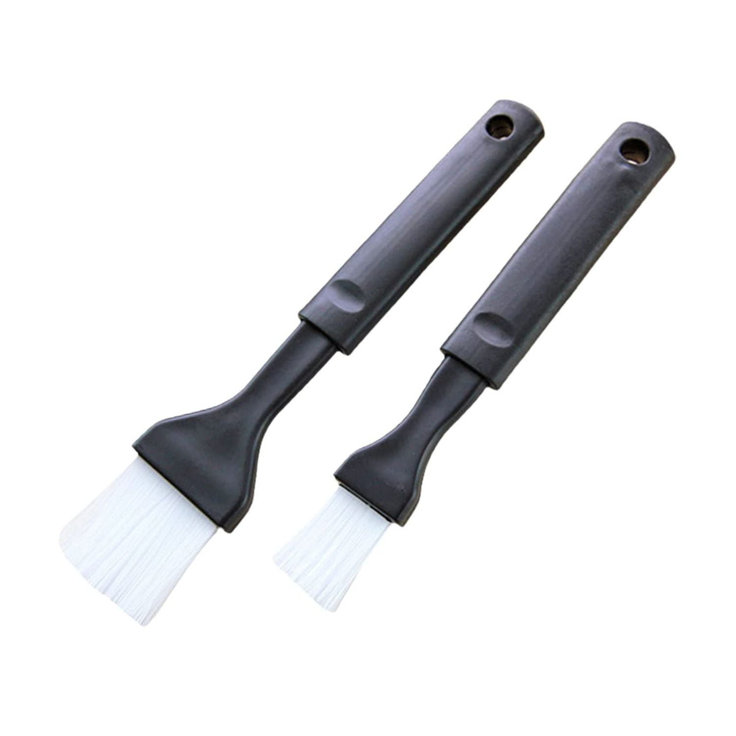 Disparo - Set 2 Pinceles De Silicona Multiusos Para Cocina Negro