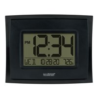 Reloj Digital La Crosse Technology Wt-8002U-B-Int Negro