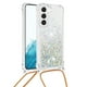 thumbnail image 5 of Funda FOXDOCK para Samsung Galaxy S22 Plus con Cuerda Ajustable, Brillo Líquido, Protección Antigolpes y Lente – Ideal para Regalo, 5 of 6