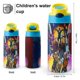 thumbnail image 2 of Justicia Joven Botella de Agua con Tapa Pop Top de Un Toque, Acero Inoxidable, a Prueba de Fugas, para Deportes, Botella Infantil azul 12 oz, 2 of 6