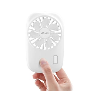 Ventilador Portátil Aluan Mini Fan Usb Recargable Con Velocidad Ajustable