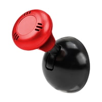 Magideal - Cubierta De Botón De Arranque Protector De Encendido Palanca Tipo Joystick Embellecedor De Motor Metálico Con Diseño Retro Adecuado Para Decoración In Rojo