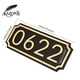 thumbnail image 4 of Números para casa KAZONS de acrílico 0-9 para placas de dirección exteriores, 4 of 6