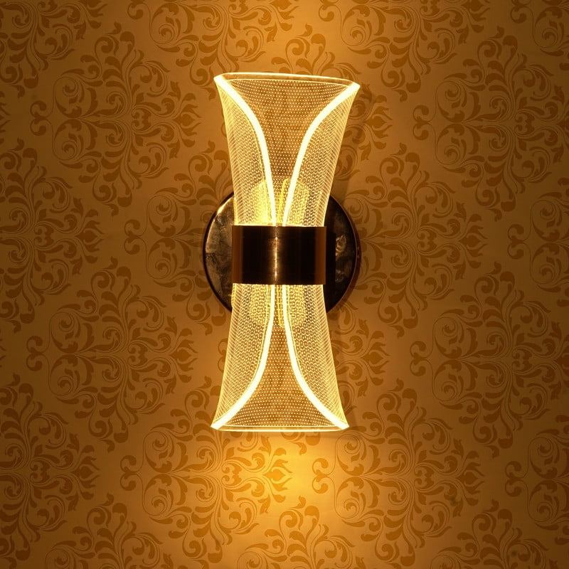 Genérico - Aplique Pared Luz Led Interiores Exteriores Moderna Lau