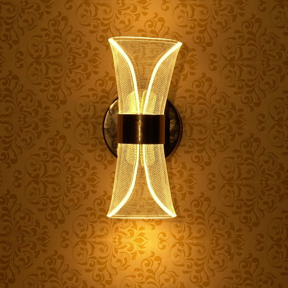 Aplique Pared Luz LED Interiores Exteriores Moderna Lau