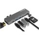 thumbnail image 1 of Hub USB C Verbatim 7 en 2 para MacBook Pro con PD de 100 W, 1 of 8