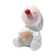 thumbnail image 2 of Estatuilla De Conejito, Estatua De Conejo De Nariz Roja, Decorativa Para El Hogar, Decoración De Pascua, Moño Para Sentarse, 2 of 3