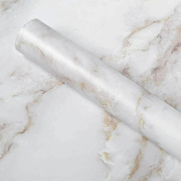 Marble Contact Wallpaper For Cabinet Kitchen Floor Bathroom