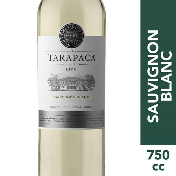 Vino Blanco Sauvignon Blanc León de Tarapacá Botella, 700 cc