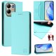thumbnail image 1 of Funda Billetera con Soporte para Xiaomi Redmi 17 4G/5G Bloqueo RFID Plegable Verde menta, 1 of 6
