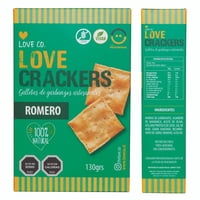 Galletas De Garbanzos Romero Love Crackers
