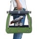 thumbnail image 1 of Transportadora para Aves KREACHUR - Jaula de Viaje Verde con Percha, 1 of 8