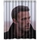 thumbnail image 1 of Atractiva cortina de ducha de Ben Affleck, juego de cortina de baño con ganchos, tamaño 60 x 72 pulgadas, 1 of 3