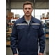 thumbnail image 2 of Chaqueta De Trabajo Reflectante Gabardina Azul, 2 of 3