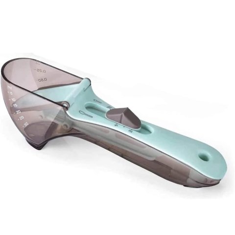 Genérico - Cuchara Medidora Ajustable 2 En 1 Medicion Precisa Para Solidos Y Liquidos