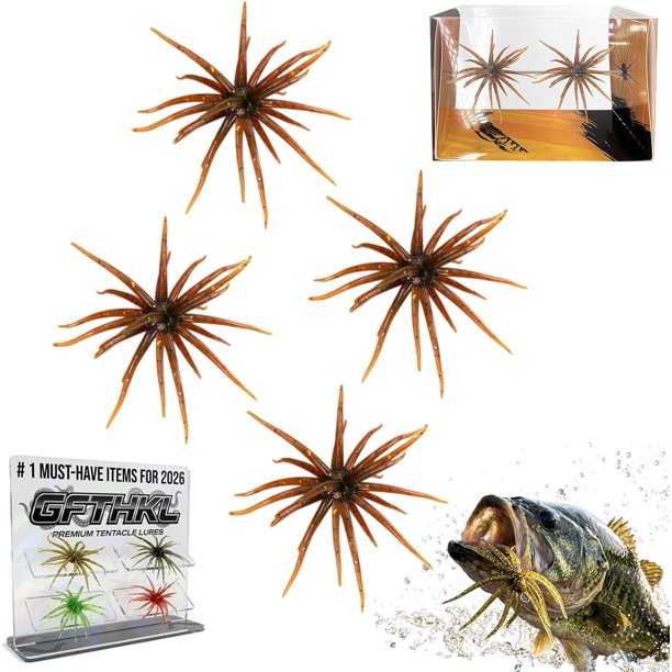 Señuelo criatura tentáculo delicadeza realista hundimiento lento plástico blando pesca lubina