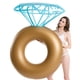 thumbnail image 1 of Anillo inflable de diamantes Jasonwell con forma de flotador para piscina para adultos y niños, 1 of 5
