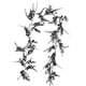 thumbnail image 1 of Decoración Rústica De Halloween De 69 Pulgadas Con Hojas Artificiales De Ratán Para Dormitorio Estilo B, 1 of 5