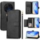 thumbnail image 1 of Funda Billetera Cremallera para TCL 60 XE NxtPaper 5G con Porta Tarjetas, Soporte y Correa Negro, 1 of 5