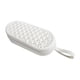thumbnail image 1 of Caja de gafas de natación caja de anteojos transpirable con agujeros portátiles gafas que llevan estuche de protección para adultos regalos nadadores Blanco, 1 of 5