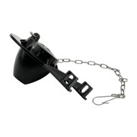 Bothyi - Tapa De Tope De Tanque De Inodoro Con Cadena De Acero Inoxidable, Pieza De Reparación