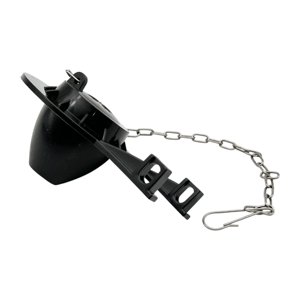 Bothyi - Tapa De Tope De Tanque De Inodoro Con Cadena De Acero Inoxidable, Pieza De Reparación