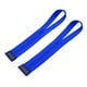 thumbnail image 2 of 2x Correas De Levantamiento De Pesas Correas De Levantamiento De Muñeca Para Ejercicio Entrenamiento De Fuerza Azul, 2 of 5