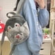thumbnail image 3 of Penguin Cartoon Goth Harajuku Backpack Female Cute Jk Girl Ita Bag Doll Bag Pain Bag Action Figure Plush Mini Small School Bag, 3 of 3