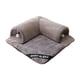 thumbnail image 3 of Cama Túnel Para Gatos Cálida De Invierno, Centro De Actividades Para Gatos Para Hámster, Conejo, Gatos De Interior, Gris, 3 of 3
