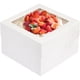 thumbnail image 1 of Moretoes 15 cajas blancas para tortas con ventana, 30,48 × 30,48 × 20,32 cm, 1 of 3
