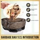 thumbnail image 3 of Bolsas de basura biodegradables, pequeñas bolsas de basura reciclables, gruesas y degradables, compostables para residuos de alimentos, domésticos y de jardín en cocina, oficina, hogar y mascotas., 3 of 5