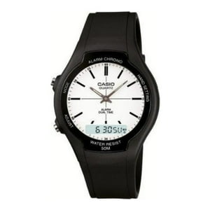 Reloj Analogo-Digital Negro Casio Aw-90H-7Ev