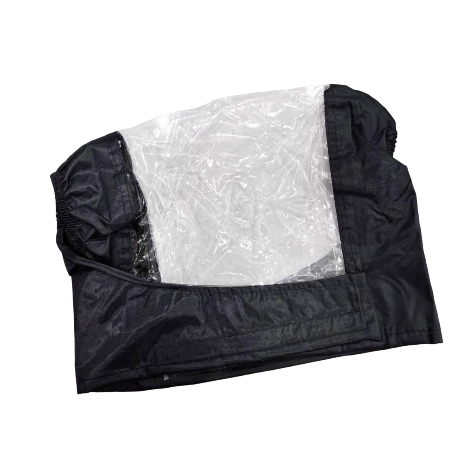 Magideal - Cubierta A Prueba De Polvo, Cubierta De Panel De Control De Bicicleta De Movilidad, Protector De Scooter Eléctrico Plegable Impermeable, Portátil, Fác Negro