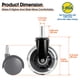 thumbnail image 2 of Ruedas para Silla de Oficina BGUP Juego de 10 Ruedas de Goma Resistente, 2 of 4