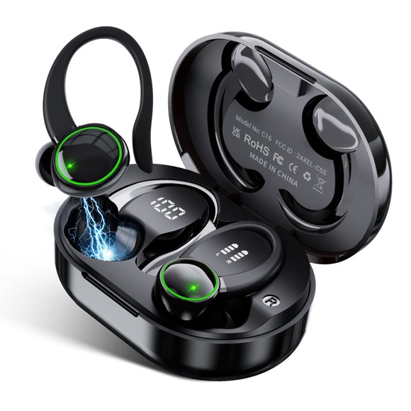 Auriculares FK Trading Inalámbricos 48 h Negro